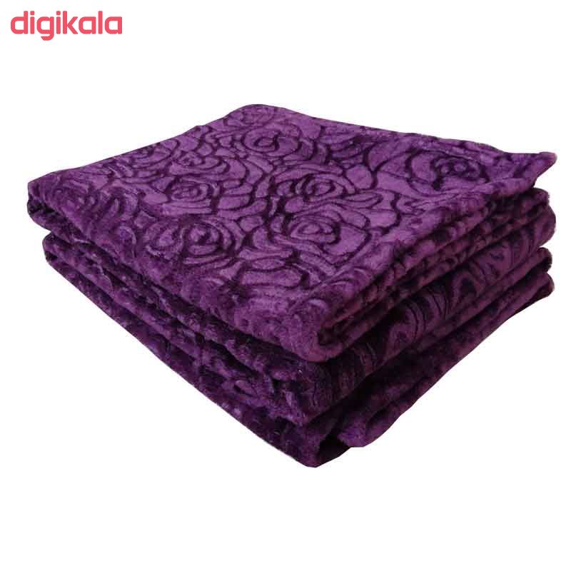 پتو گلبافت مدل فلورا 500 سایز 160x220 سانتی متر main 1 11