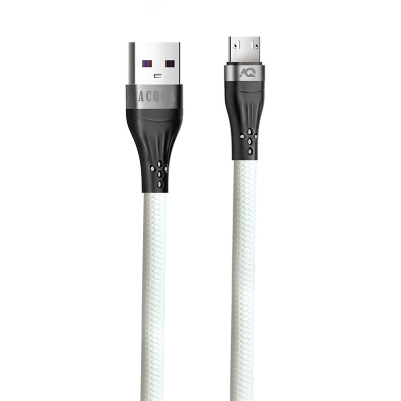 کابل تبدیل USB به microUSB آکوا مدل A25 طول 1 متر