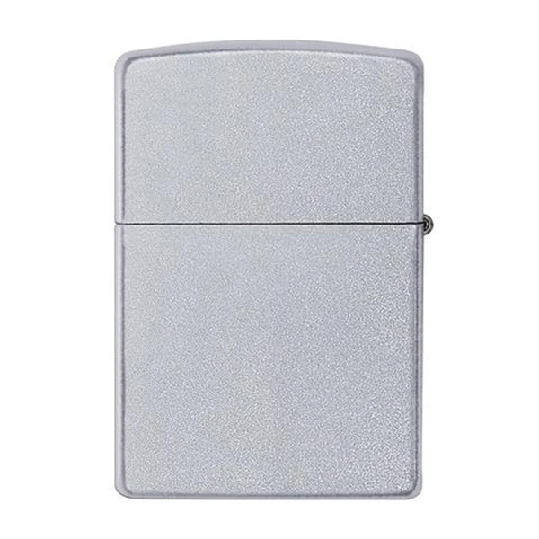 فندک زیپو مدل Reg Satin Chrome کد 205
