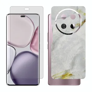 Glass Together model transparent screen protector suitable for Honor X9c mobile phone with back cover sticker