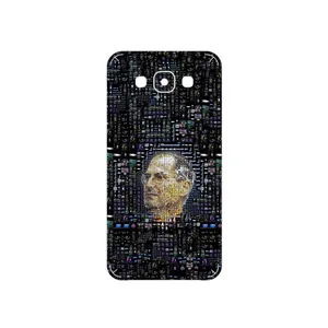 MAHOOT Collage of Steve Jobs 2 Cover Sticker for Samsung Galaxy E7