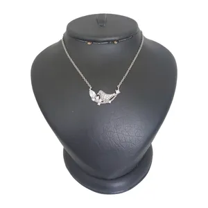 گردنبند نقره زنانه ترمه ۱ مدل پرنده کد smed 1180