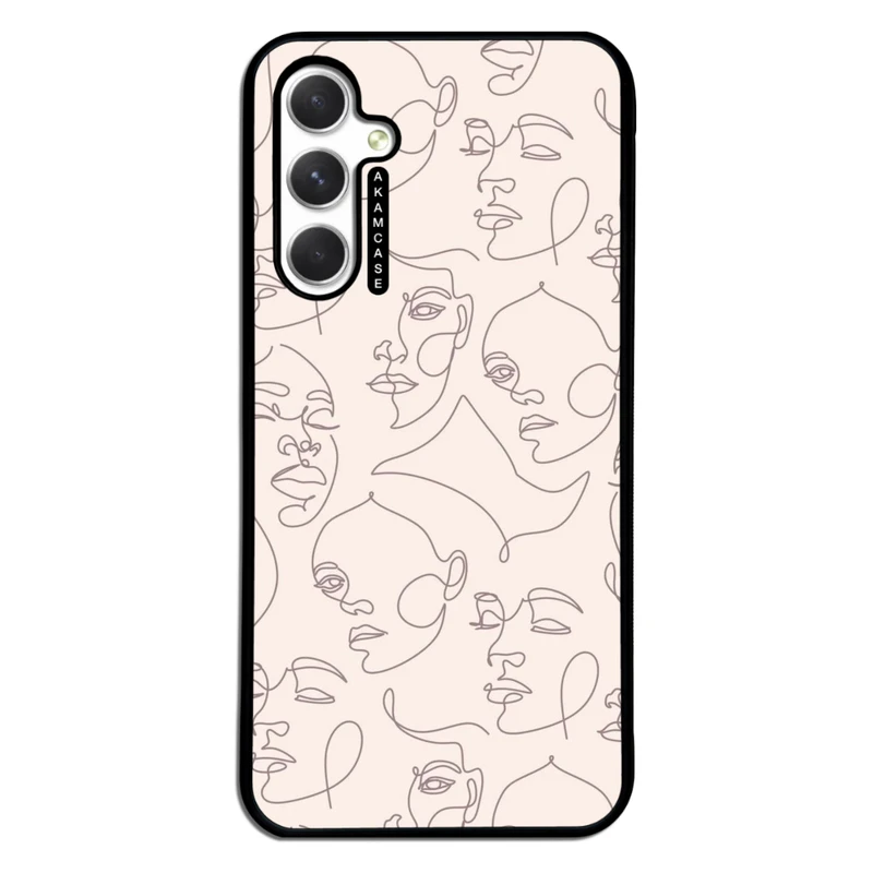 کاور آکام مدل AMC-WSGA54-CREAMY-8 مناسب برای گوشی موبایل سامسونگ Galaxy A54