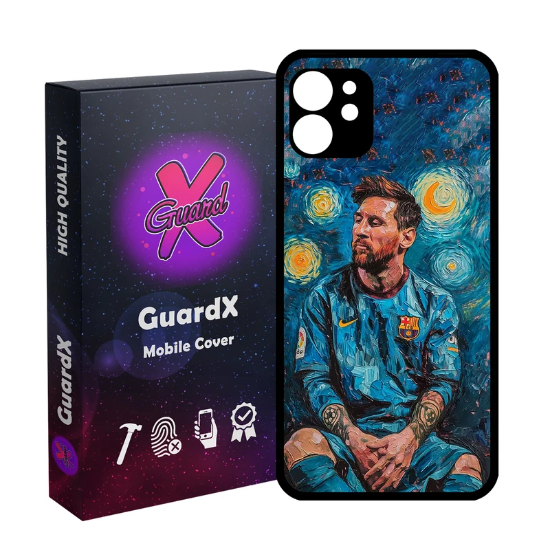 کاور گارد ایکس طرح لیونل مسی مدل 10741 مناسب برای گوشی موبایل اپل iPhone 11
