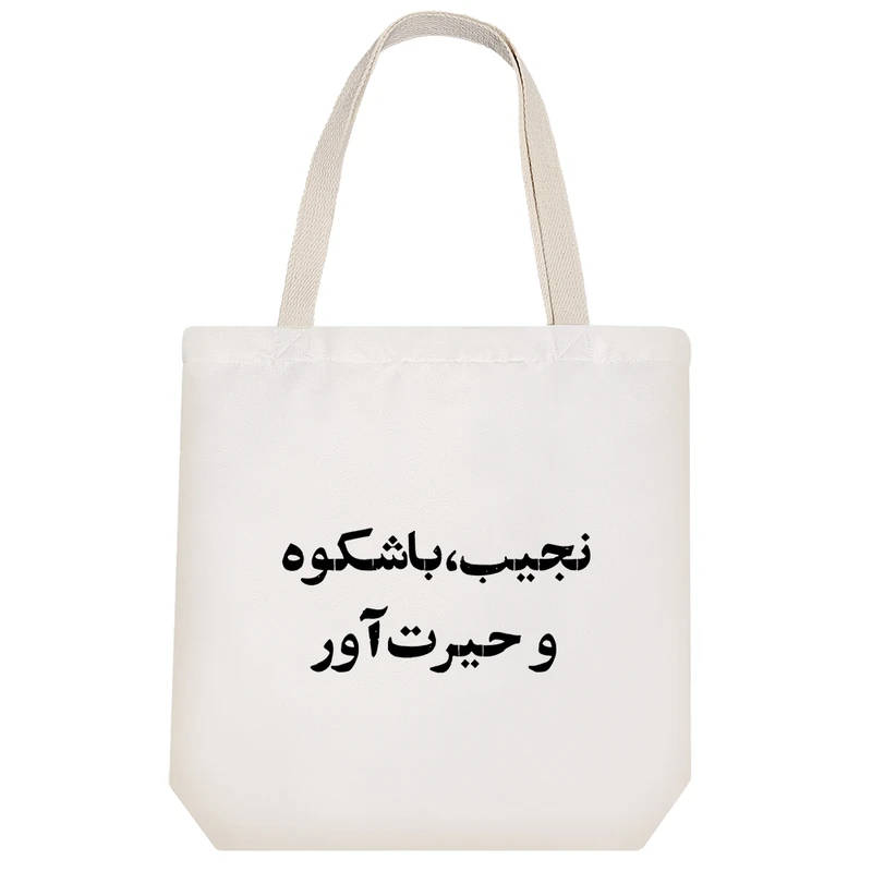 ساک خرید خندالو مدل نجیب، باشکوه و حیرت آور کد 10561