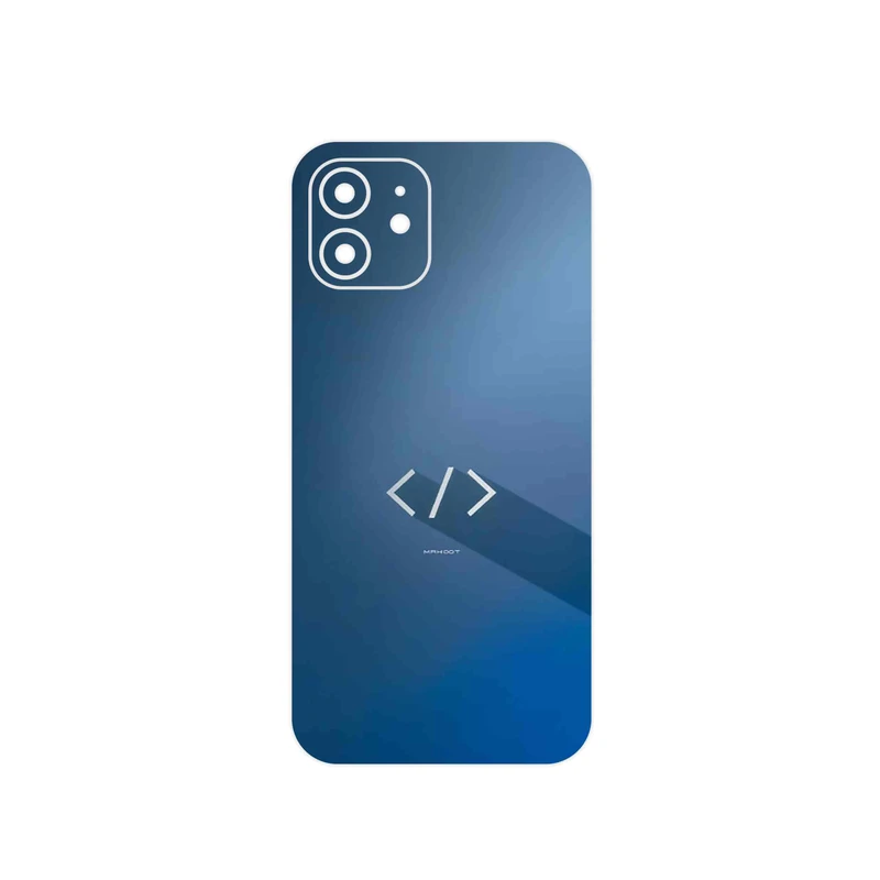 برچسب پوششی ماهوت مدل Minimal Coding icon مناسب برای گوشی موبایل اپل iPhone 12