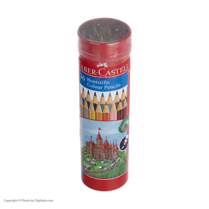 مداد رنگی 36 رنگ فابر-کاستل