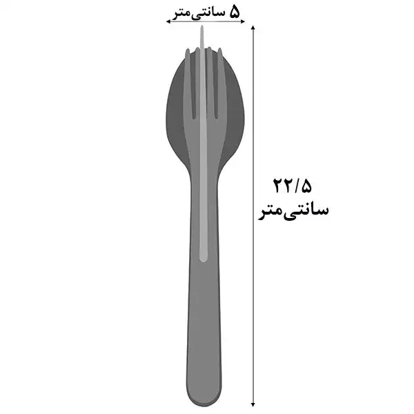 مجموعه قاشق و چنگال سفری مدل PROCOOK