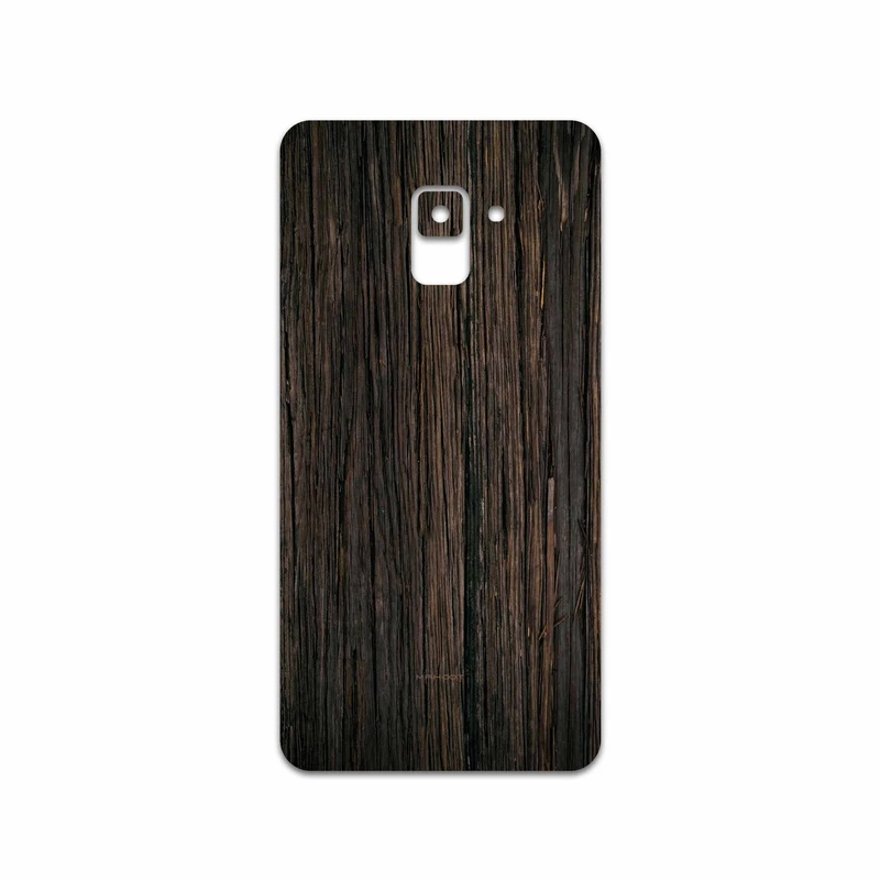 برچسب پوششی ماهوت مدل Burned Wood مناسب برای گوشی موبایل سامسونگ Galaxy A8 Plus 2018