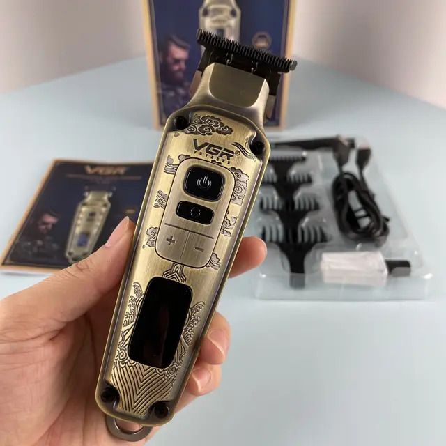 ماشین اصلاح موی سر و صورت وی جی ار مدل V-901 -  - 4