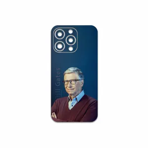 MAHOOT Bill-Gates Cover Sticker for Apple iPhone 13 Pro Max