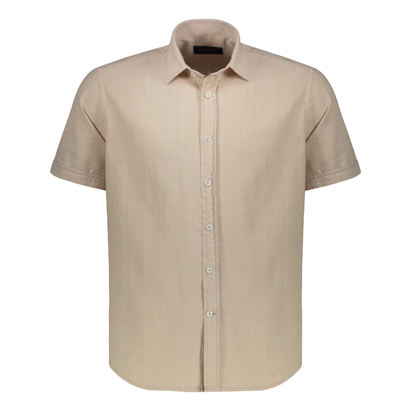 پیراهن آستین کوتاه یقه برگردان مردانه پاتن جامه مدل 04MC8113