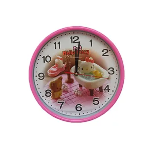 ساعت دیواری کودک طرح کیتی کد 02