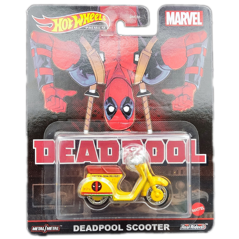 ماشین بازی هات ویلز مدل DEADPOOL SCOOTER