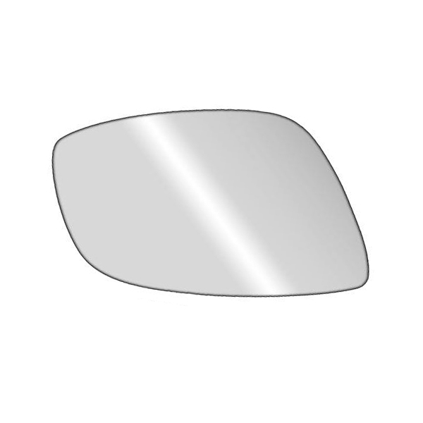 شیشه آینه جانبی چپ مدل CER-L-02 مناسب برای سراتو آپشنال