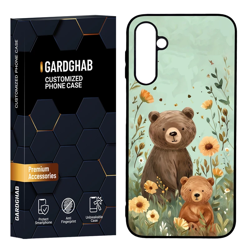 کاور گارد قاب مدل پشت گلس فانتزی مناسب برای گوشی موبایل سامسونگ Galaxy A24