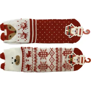 جوراب ساق بلند دخترانه مدل نخی فانتزی کد 03