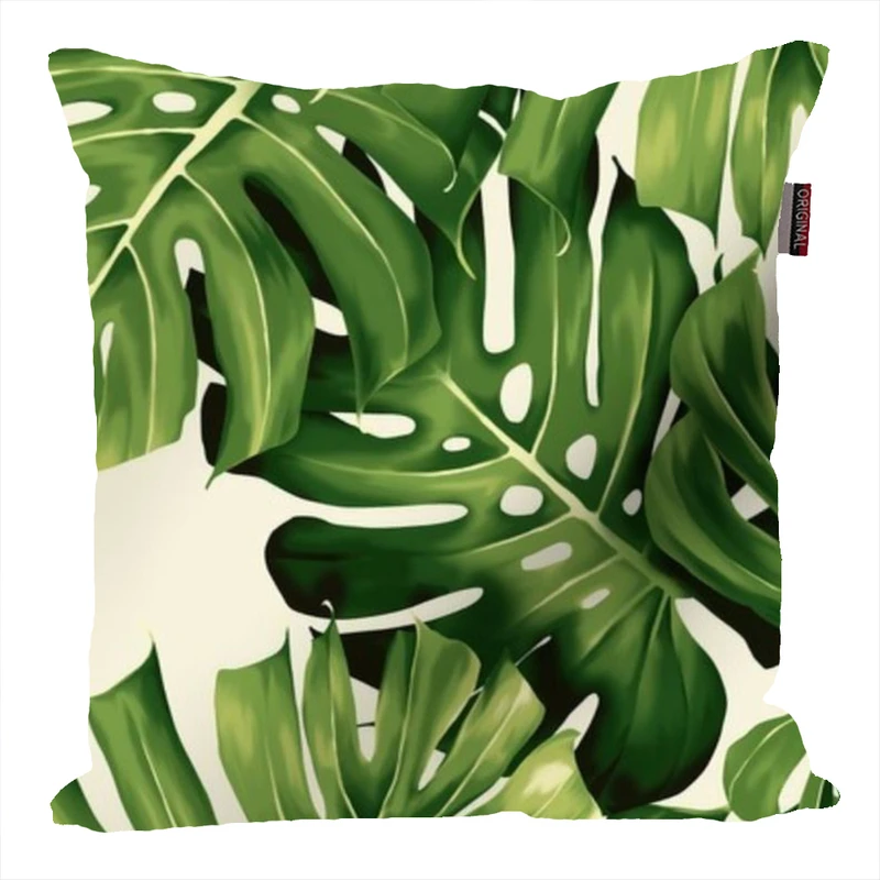 کوسن ناریکو مدل فانتزی طرح برگ گل گیاه کد 04699