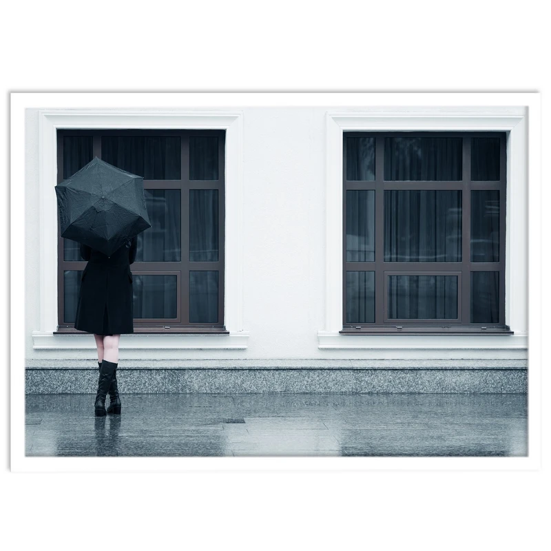 تابلو بکلیت طرح زیر باران مدل W-S1401