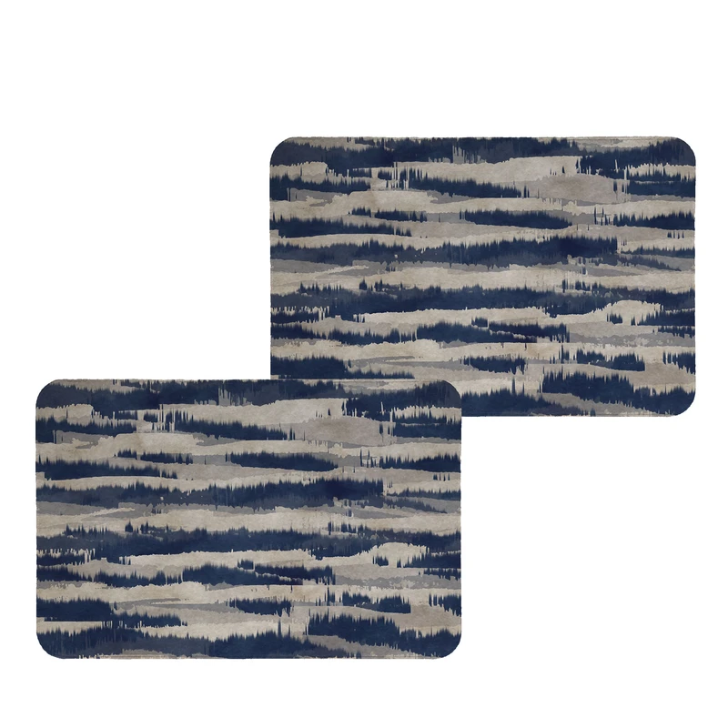 زیربشقابی طرح آبرنگی کد 9155 بسته 2 عددی 