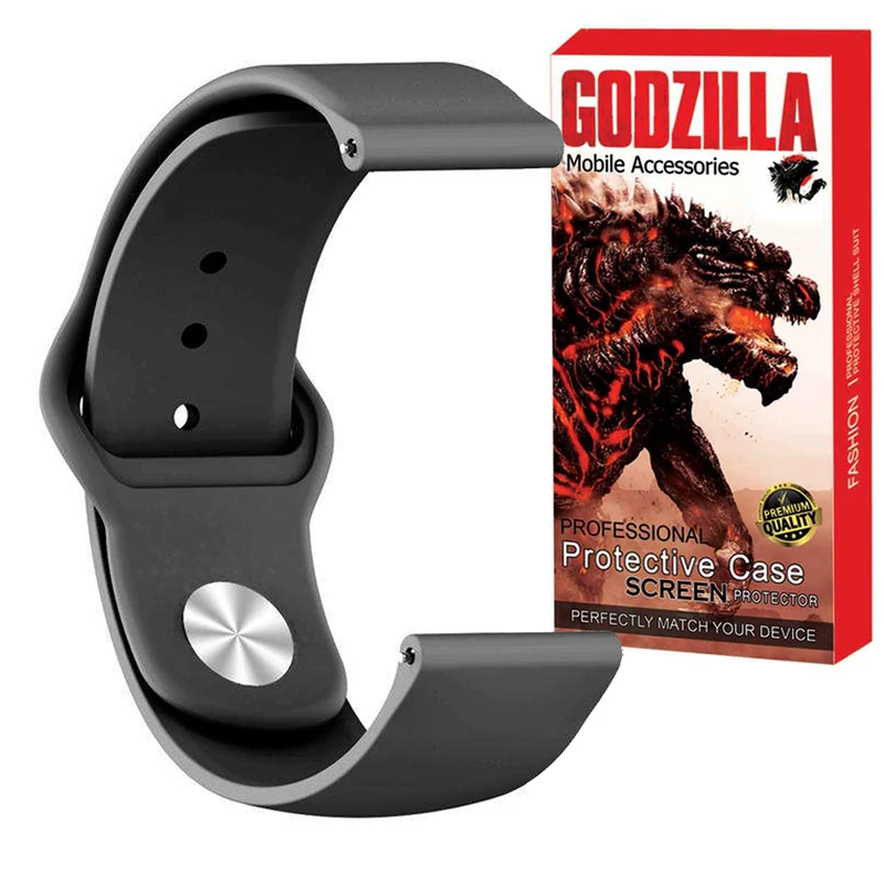 بند گودزیلا مدل G-Silic مناسب برای ساعت هوشمند شیائومی Amazfit Bip Pace Lite / Amazfit GTS