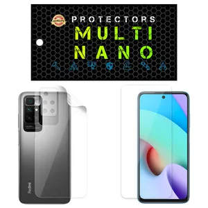 Multi Nano X-SFT Screen Protector For Xiaomi Redmi 10 2022 with back skin