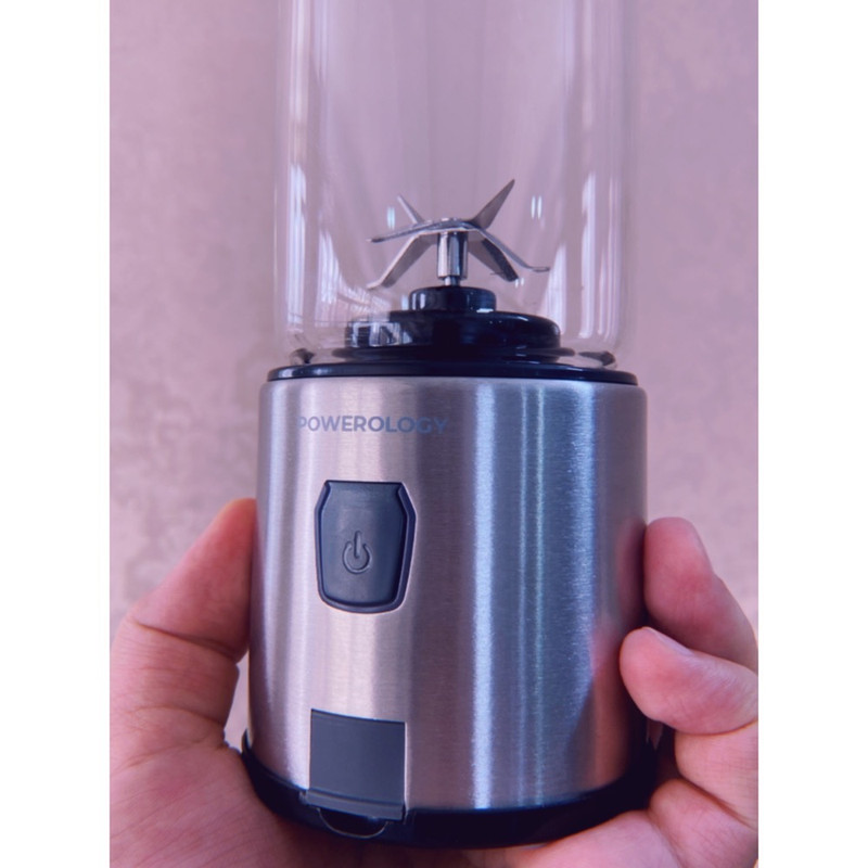 شیکر پاورولوجی مدل شارژی کد 126W Portable گنجایش 0.45 لیتر در ارزانترین فروشگاه اینترنتی ایران ارزان