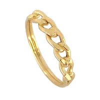 انگشتر طلا 18 عیار زنانه طلا و جواهرسازی افرا مدل 08