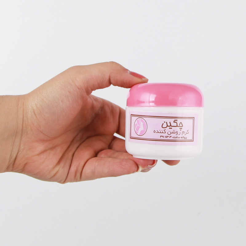 کرم روشن کننده چگین کد 002 حجم 30 میلی لیتر مجموعه 3 عددی