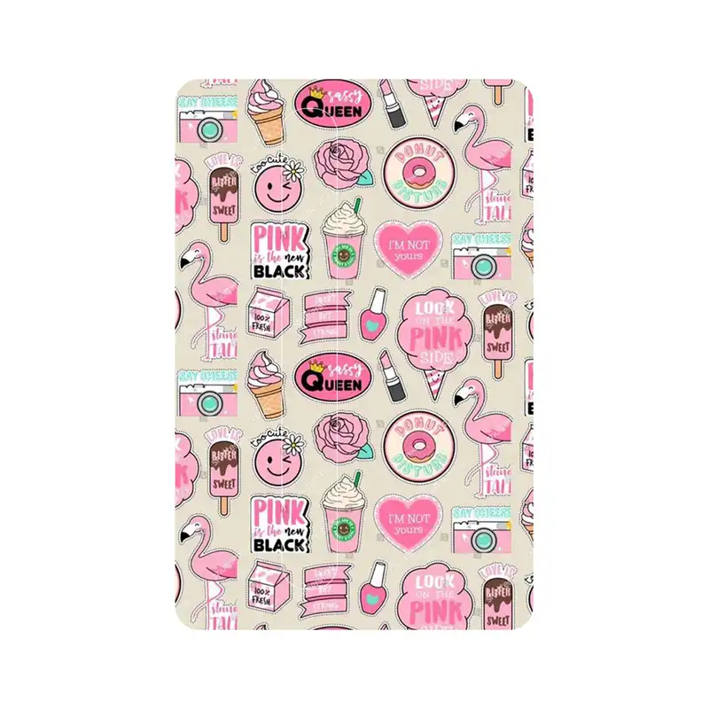 استیکر کارت پیکسل میکسل مدل دخترانه مهربان مجموعه 3 عددی