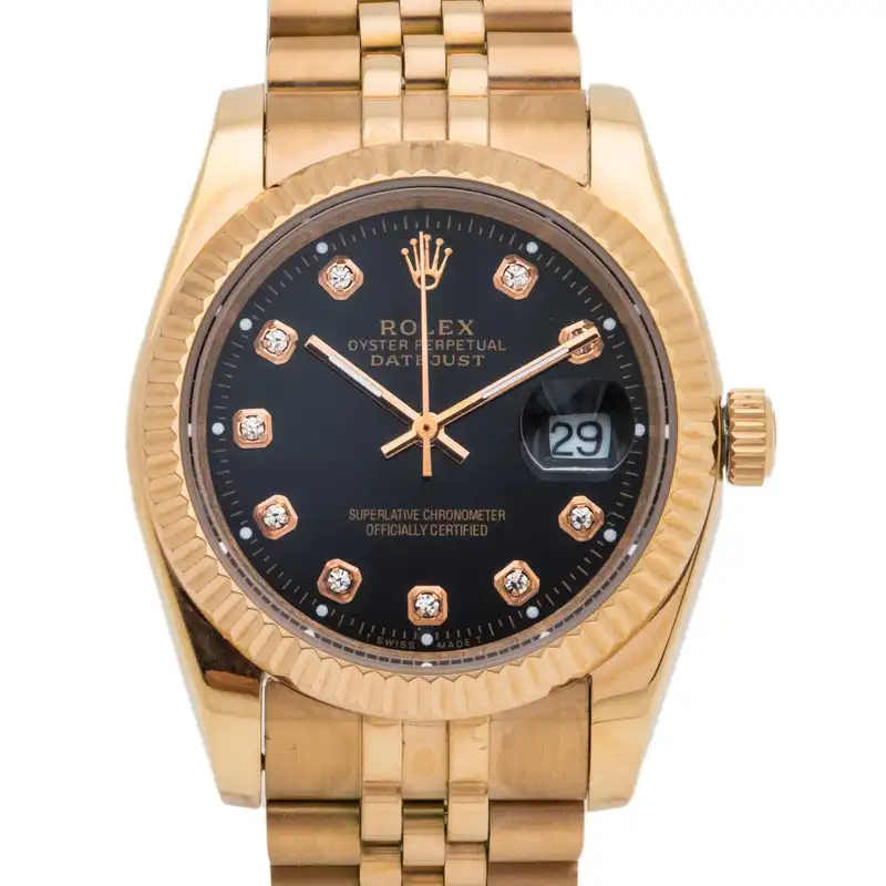 ساعت مچی عقربه ای زنانه و مردانه مدل دیت جاست کد D14042ES