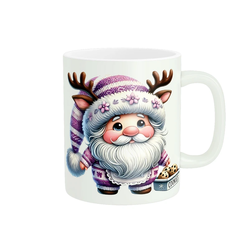 ماگ پادآفرین مدل زمستان طرح عروسکی کوکی کد PM792