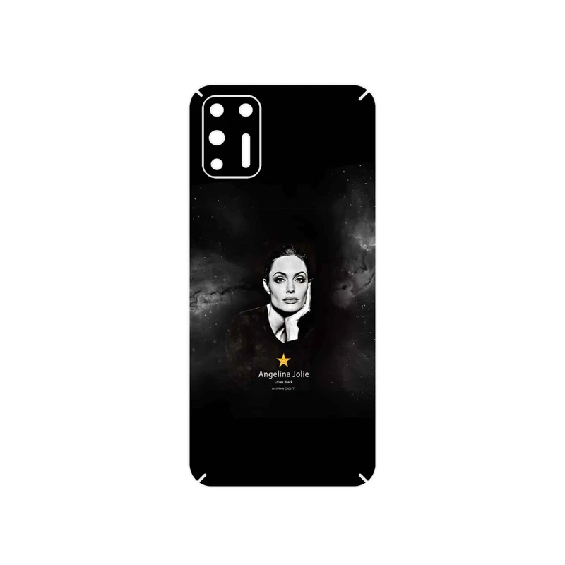 برچسب پوششی ماهوت مدل Angelina Jolie مناسب برای گوشی موبایل موتورولا Moto G9 Plus