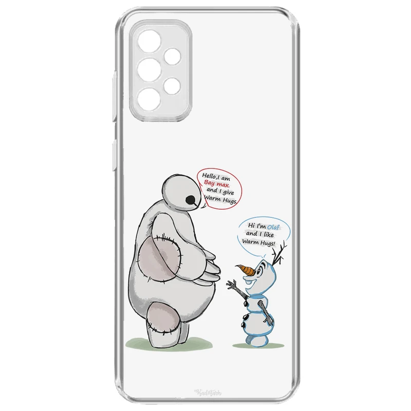 کاور طرح Olaf & Baymax مناسب برای گوشی موبایل سامسونگ Galaxy A53 5G