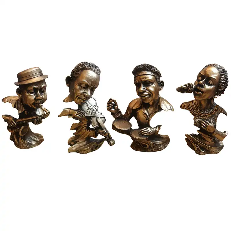 مجسمه لیلپار طرح نوازنده مدل DKH-1060 مجموعه چهار عددی