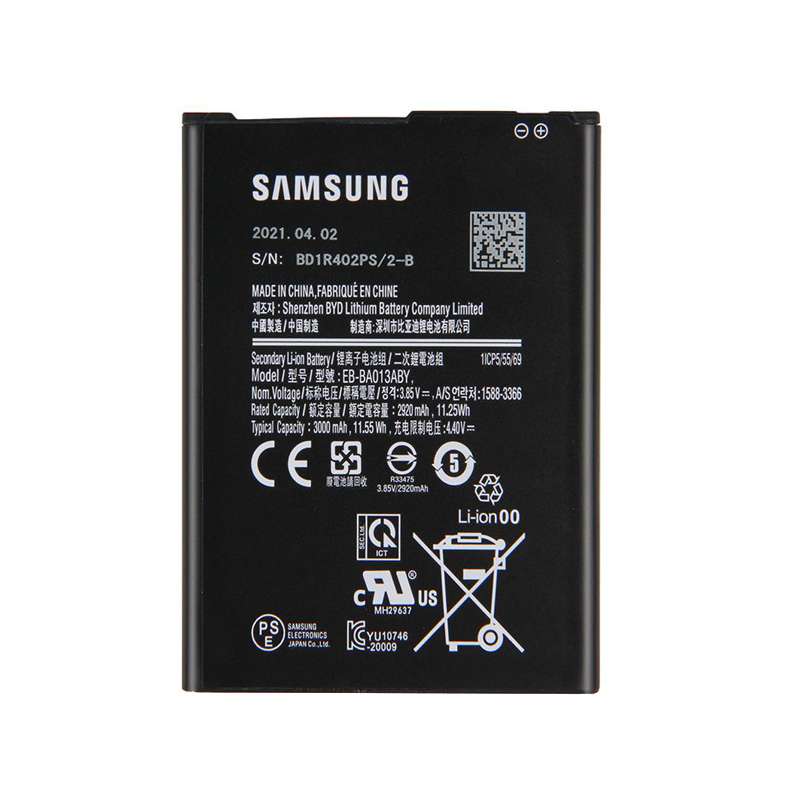 باتری موبایل مدل EB-BA013ABY ظرفیت 3000 میلی آمپر ساعت مناسب برای گوشی موبایل سامسونگ Galaxy A01 CORE