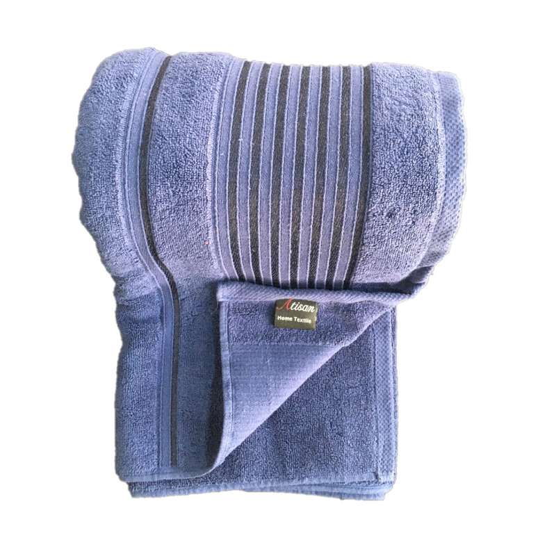 حوله حمام اتیسان طرح لاین سایز 165×95 سانتی متر