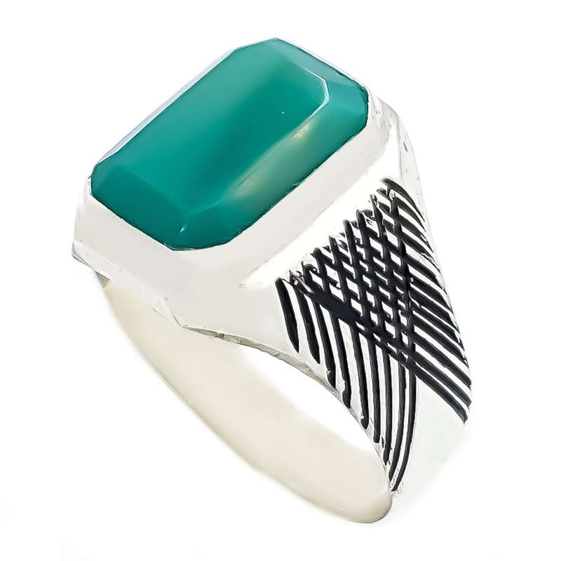 انگشتر نقره مردانه مدل VA0982 انگشتر نقره مردانه مدل VA0982