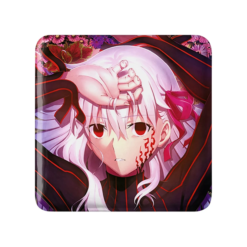 مگنت خندالو طرح کستر انیمه فیت استی نایت Fate Stay Night  مدل مربعی کد 22737