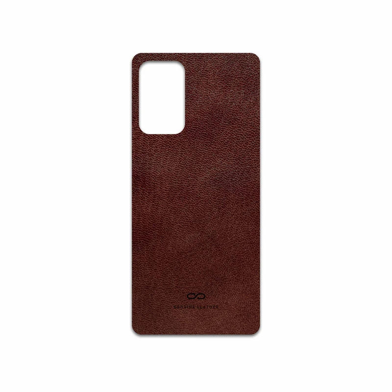 برچسب پوششی ماهوت مدل Natural-Leather مناسب برای گوشی موبایل سامسونگ Galaxy A52 5G