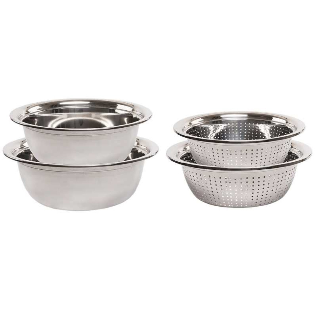 ست آبکش و لگن کد AL2640 مجموعه 4 عددی