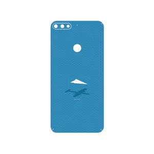 MAHOOT Minimal Paper Airplane Cover Sticker for Honor 7C