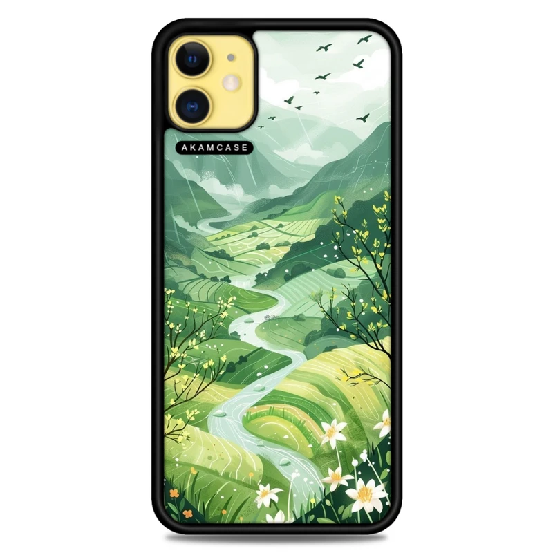 کاور آکام مدل AMC-WA11-NATURE-15 مناسب برای گوشی موبایل اپل iPhone 11