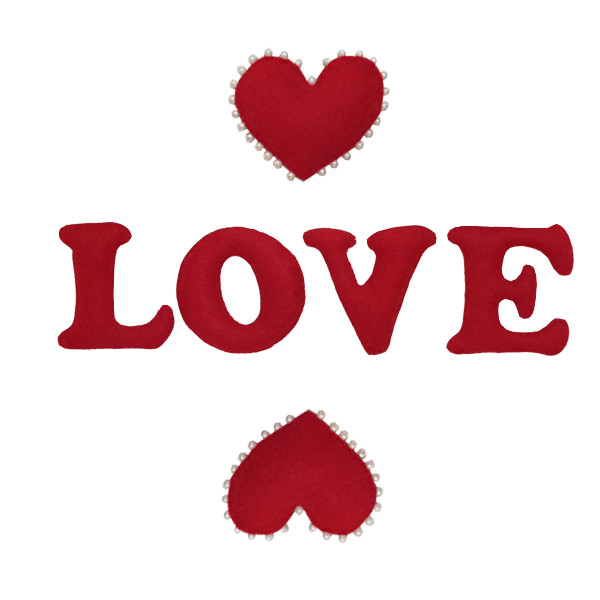 ابزار کادویی مدل love مجموعه 6 عددی