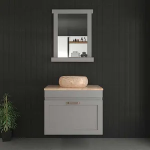 ست کابینت و روشویی مدل کاسپین  کد 936 به همراه آینه
