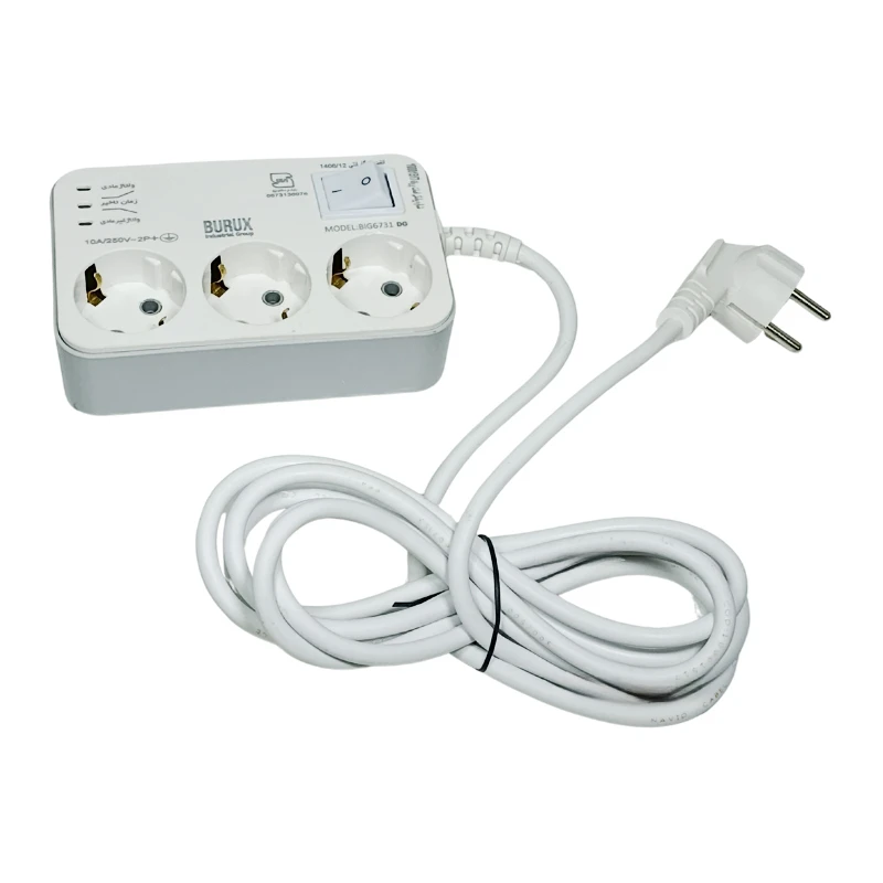 محافظ ولتاژ بروکس مدل ارت دار کد BIG6731