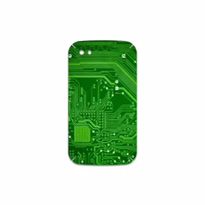 MAHOOT Green Printed Circuit Board Cover Sticker for BlackBerry Classic