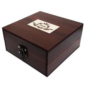 جعبه هدیه چوبی کادویی آیهان باکس مدل 49