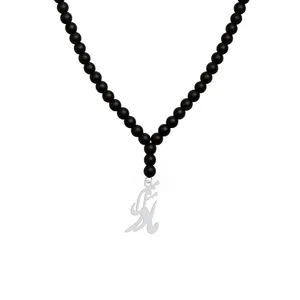 گردنبند نقره زنانه هایکا مدل میم مثل مادر n.ha1 -310