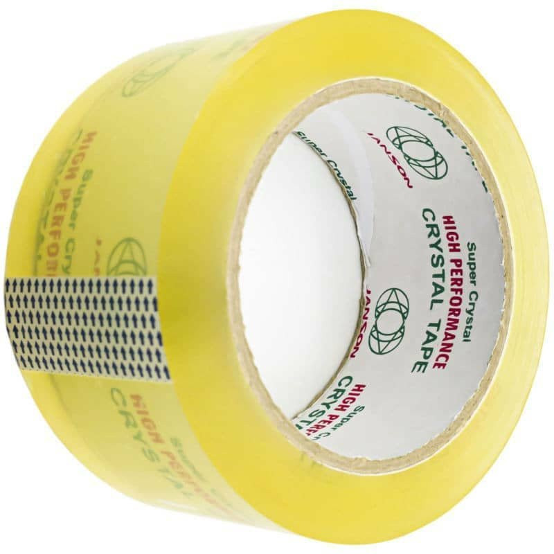 چسب پهن جانسون مدل کریستال عرض 5 سانتی متر بسته 6 عددی